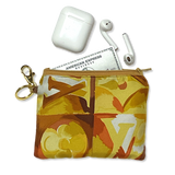 Au Fils du Temps Logo   Silk Scarf Coffee Run Keychain Bag