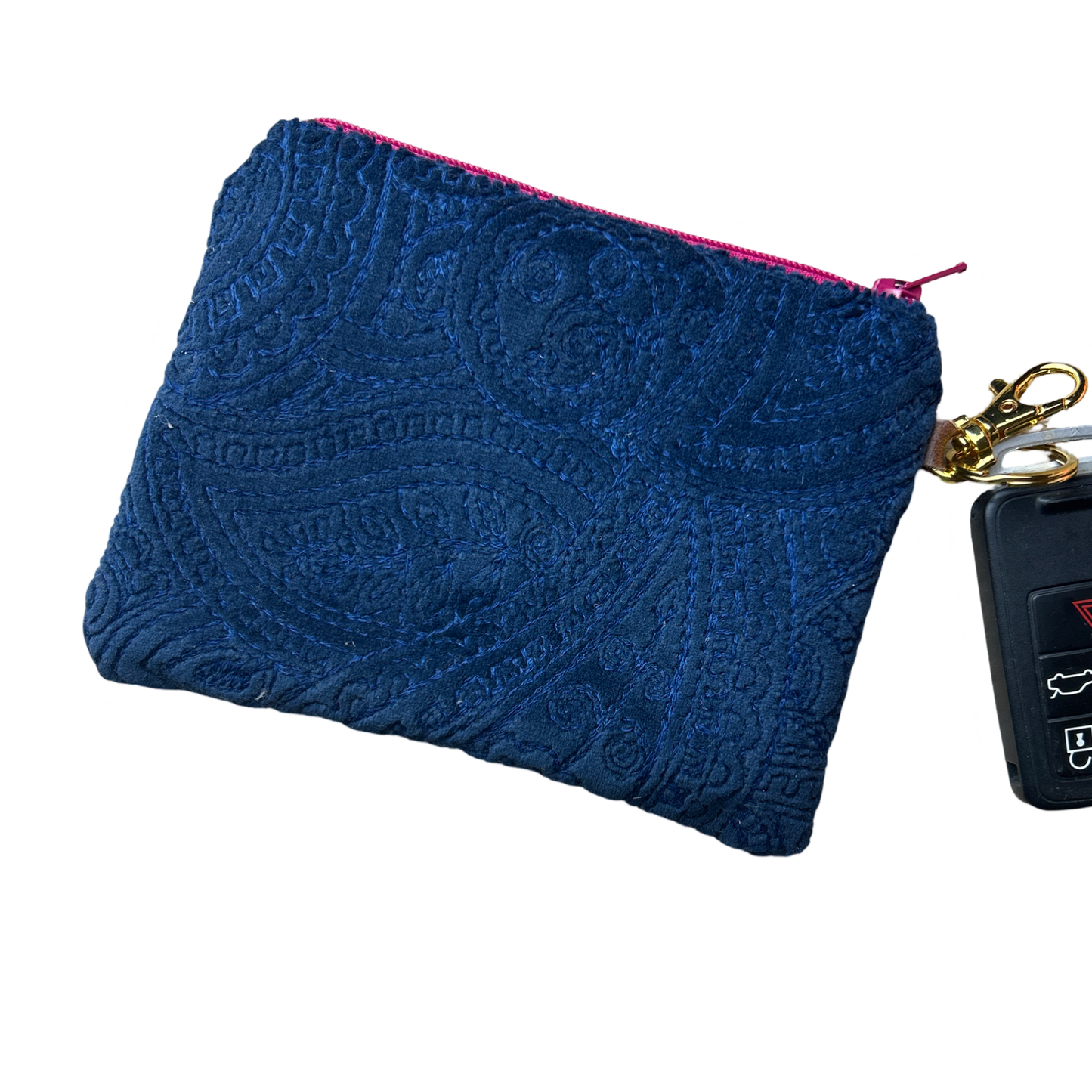 LV Monogram   Silk Scarf Coffee Run Keychain Bag
