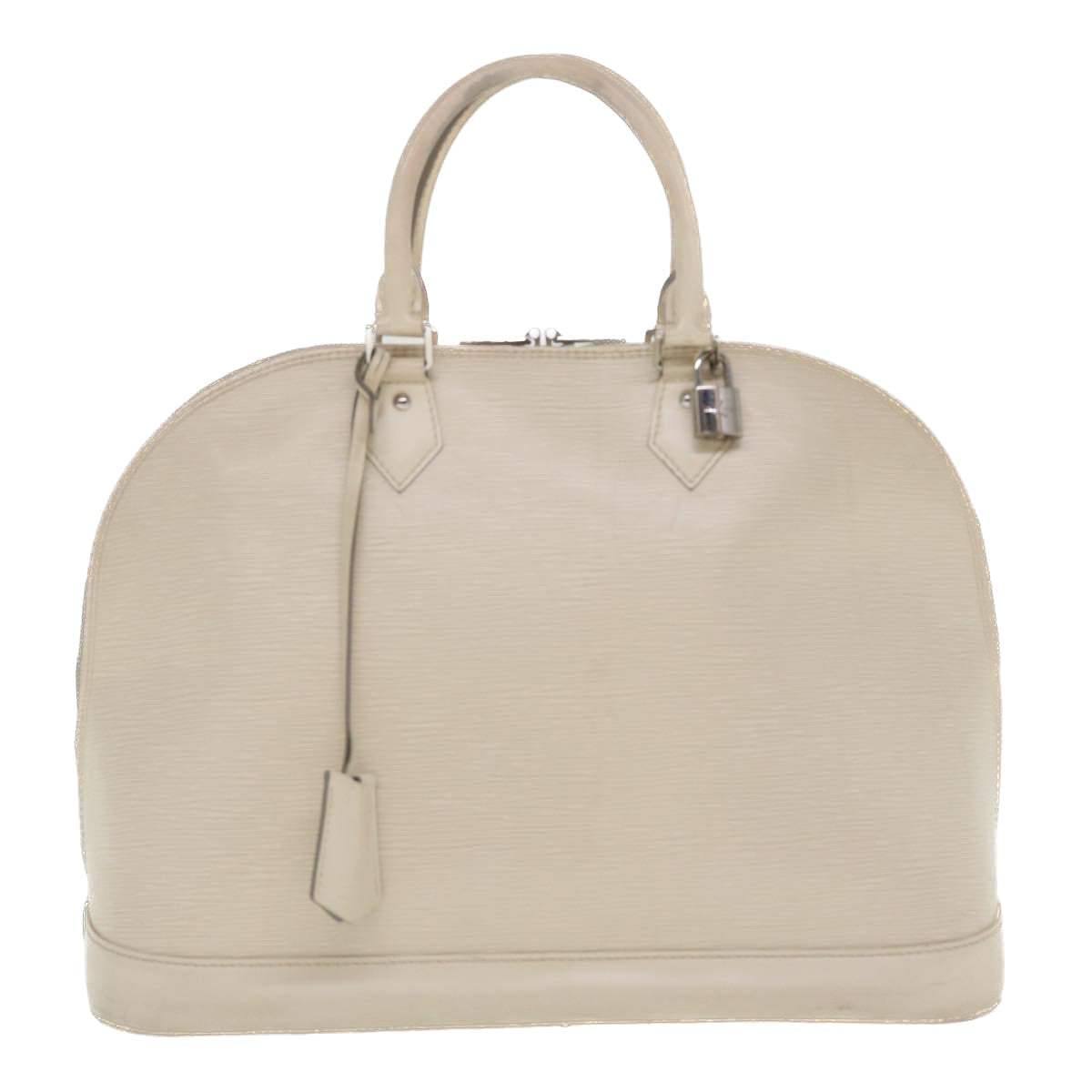 LOUIS VUITTON Epi Alma GM Hand Bag White Yvoire M4032J LV Auth lt722
