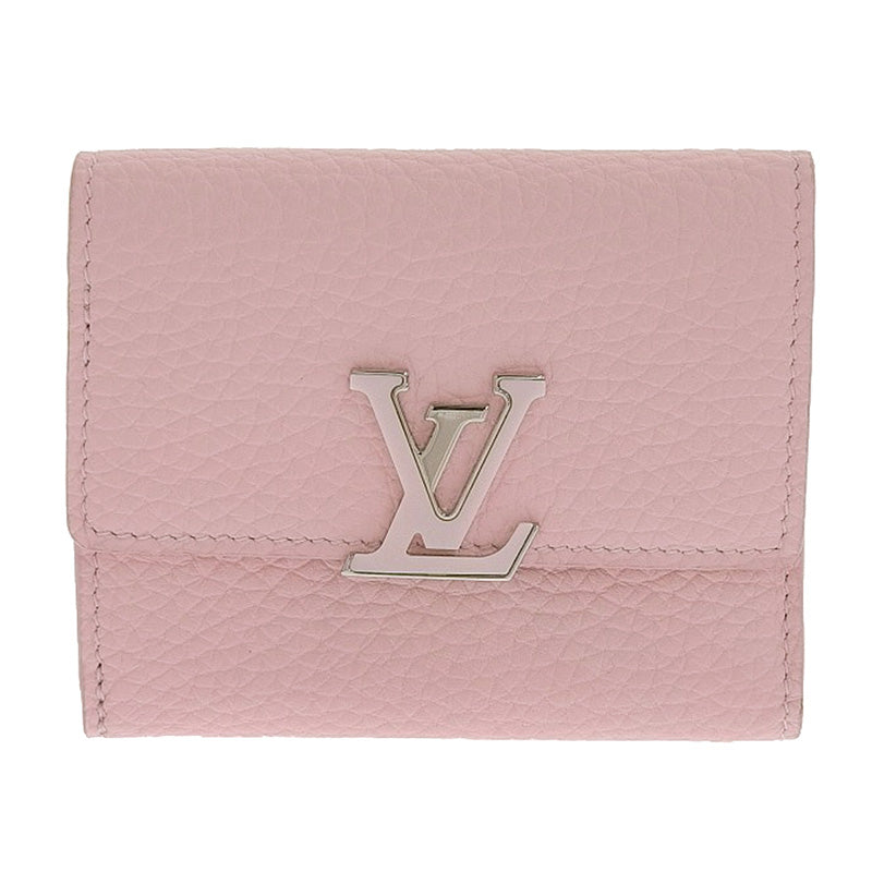 Louis Vuitton Portefeuille Capucines Trifold Wallet Pink