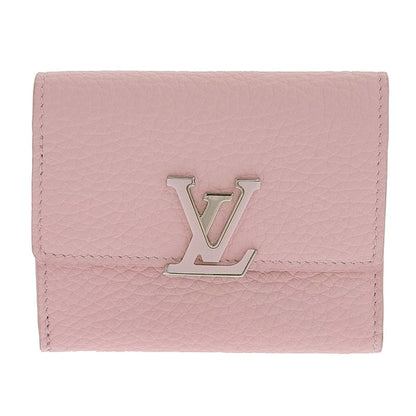 Louis Vuitton Portefeuille Capucines Trifold Wallet Pink