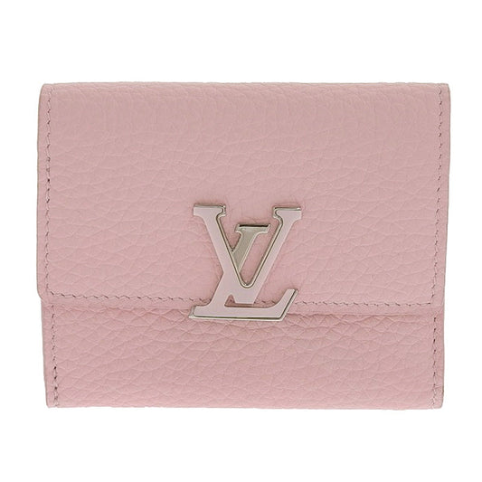 Louis Vuitton Portefeuille Capucines Trifold Wallet Pink