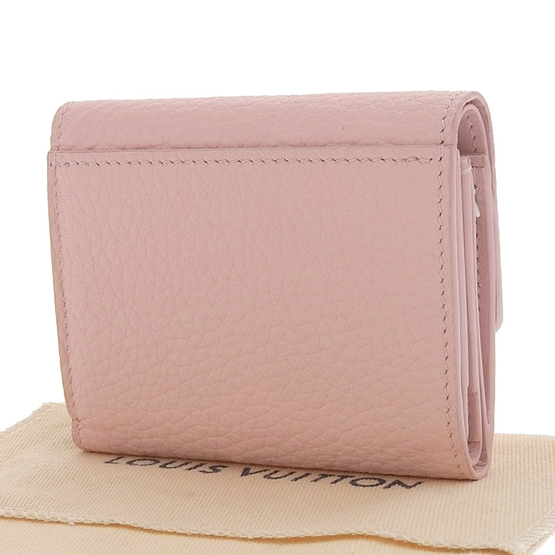 Louis Vuitton Portefeuille Capucines Trifold Wallet Pink