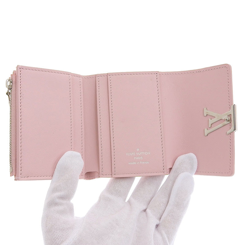 Louis Vuitton Portefeuille Capucines Trifold Wallet Pink