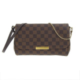 Louis Vuitton Damier Favorite MM 2Way Shoulder Bag Ebene