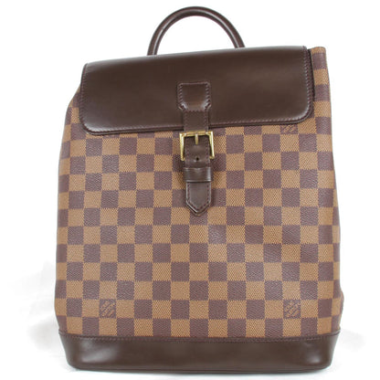 Louis Vuitton Soho Backpack Daypack Damier Canvas