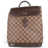Louis Vuitton Soho Backpack Daypack Damier Canvas