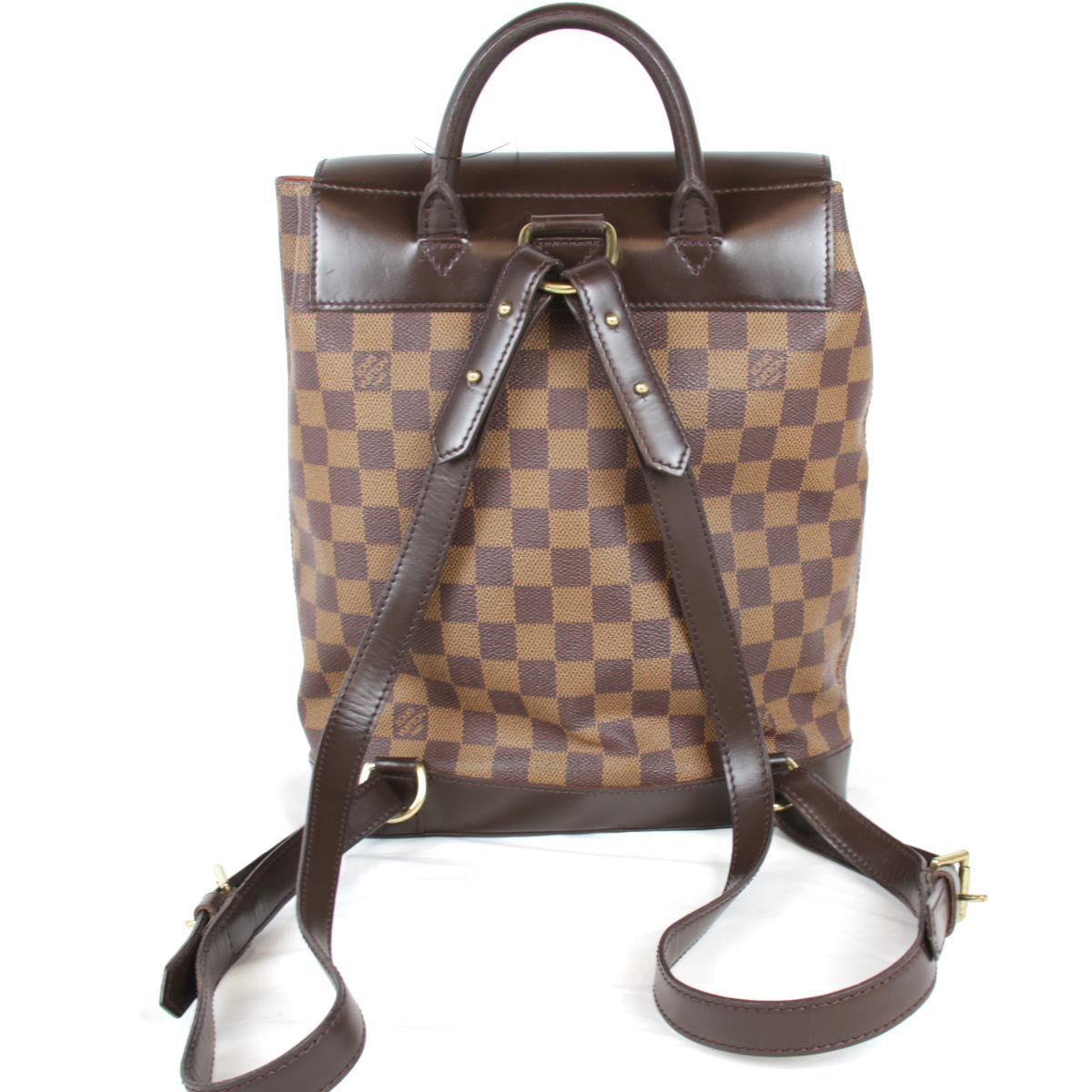 Louis Vuitton Soho Backpack Daypack Damier Canvas