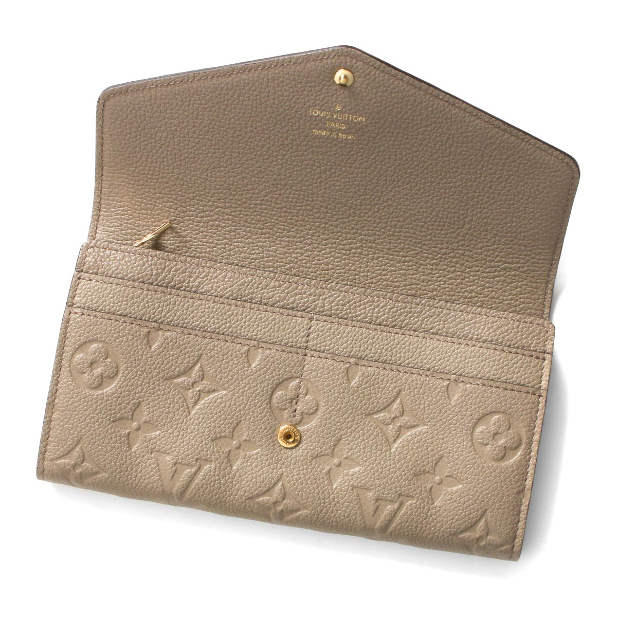Louis Vuitton Monogram Empreinte Tourtrell Long Wallet