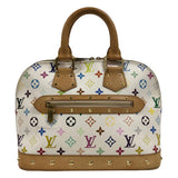 Louis Vuitton Alma PM Monogram Multicolor Handbag White