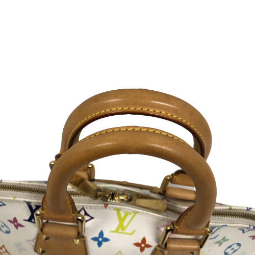 Louis Vuitton Alma PM Monogram Multicolor Handbag White