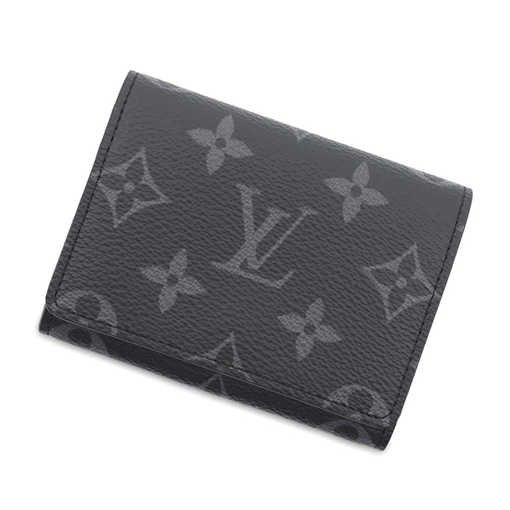 LOUIS VUITTON Buisiness Card Holder NoirM12874 Monogram Eclipse