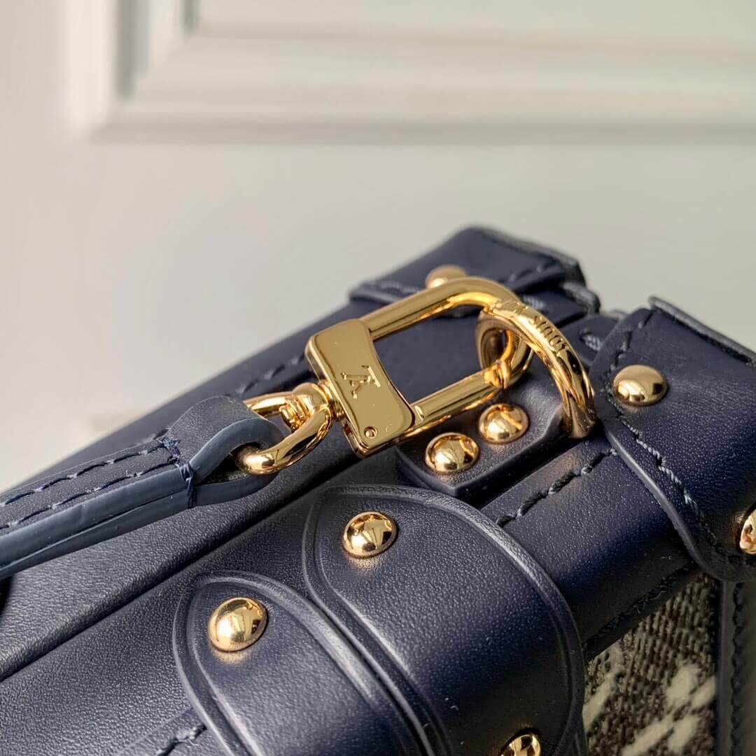 M22882 PETITE MALLE 20cm Monoglam blue