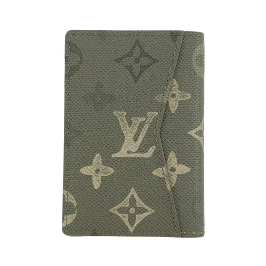 LOUIS VUITTON Card Case Organizer de Poche KhakiM26971 Monogram?Surplus