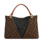 Louis Vuitton V Tote MM Monogram Shoulder Bag