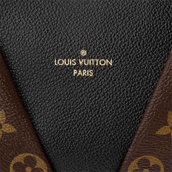 Louis Vuitton V Tote MM Monogram Shoulder Bag