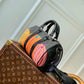 M46437 x YK Keepall 25 Monogram Eclipse Reverse black