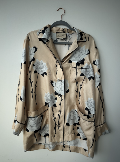 Gucci Silk Floral Print Shirt