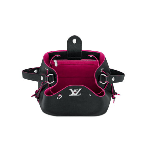 Louis Vuitton LockMe Bucket Shoulder Bag Noir