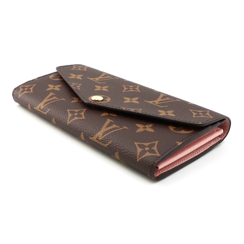 LOUIS VUITTON Portefeuille Sarah Rose BallerineM62235 Monogram