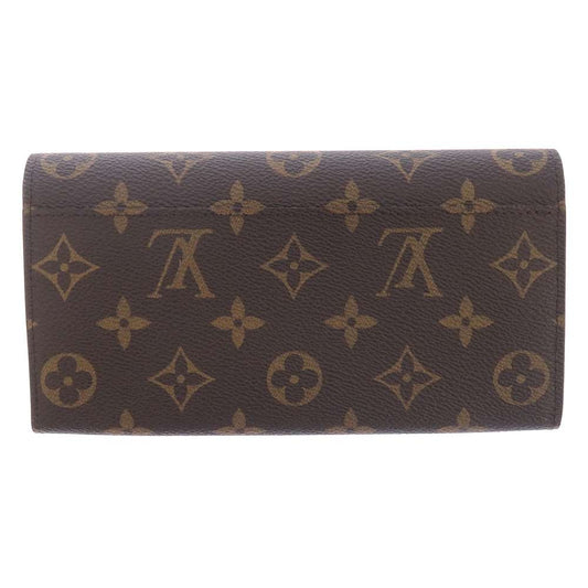LOUIS VUITTON Portefeuille Sarah CoquelicotM62236 Monogram