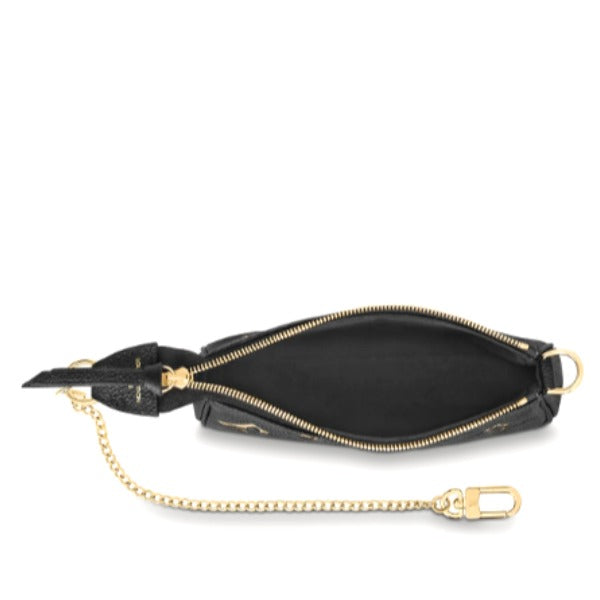 Louis Vuitton Mini Pochette Accessoires Monogram Implant Leather