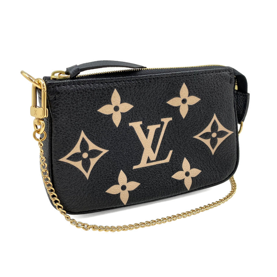 Louis Vuitton Mini Pochette Accessoires Monogram Emplant Pouch