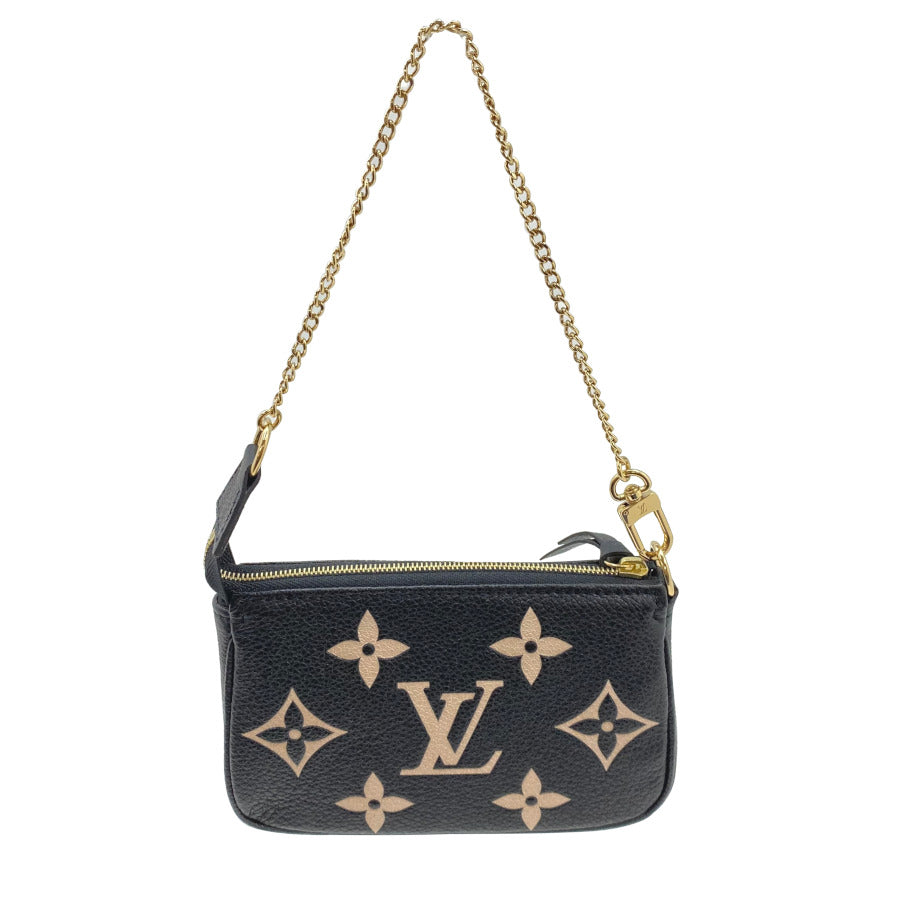 Louis Vuitton Mini Pochette Accessoires Monogram Emplant Pouch