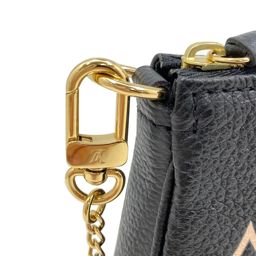 Louis Vuitton Mini Pochette Accessoires Monogram Emplant Pouch