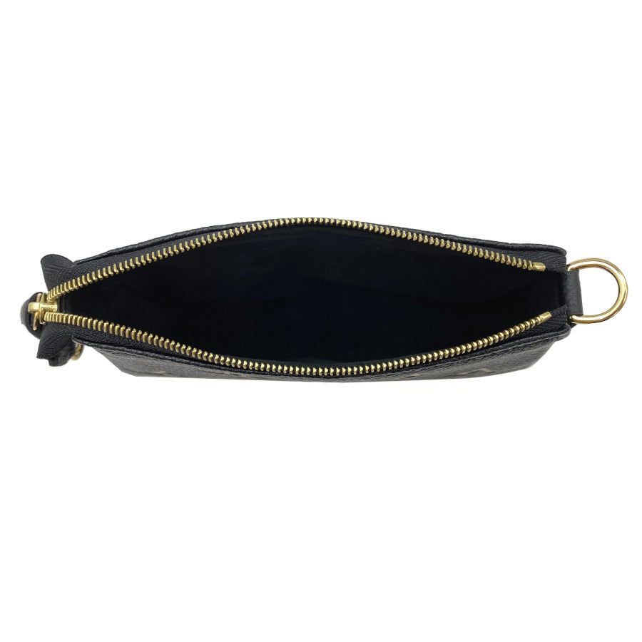 Louis Vuitton Mini Pochette Accessoires Monogram Emplant Pouch
