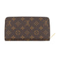 LOUIS VUITTON Animogram Nicolas Ghesquière Rabbit Zippy Wallet Brown/PinkM83689 MonogramCanvas/Patent Leather