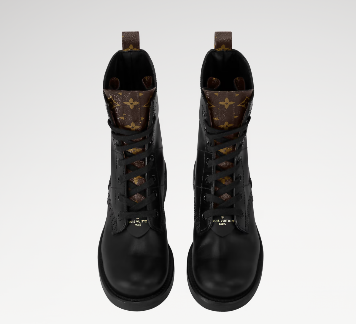 Louis Vuitton Metropolis Flat Ranger Boots