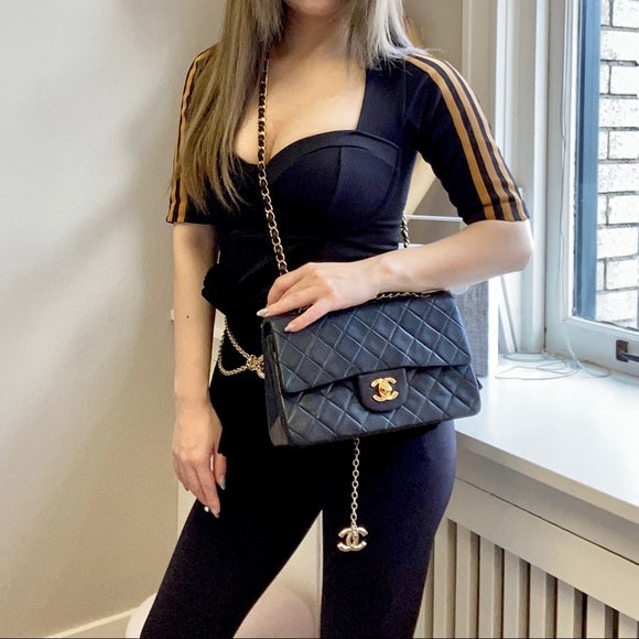 Chanel 24K Gold Classic Flap medium size