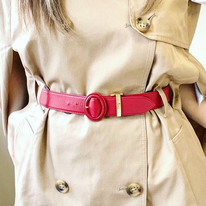 CHRISTIAN DIOR   leather belt POP