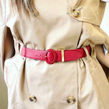 CHRISTIAN DIOR   leather belt POP