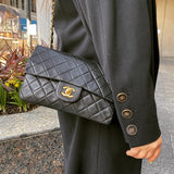 Chanel 24K Gold Classic Flap medium size