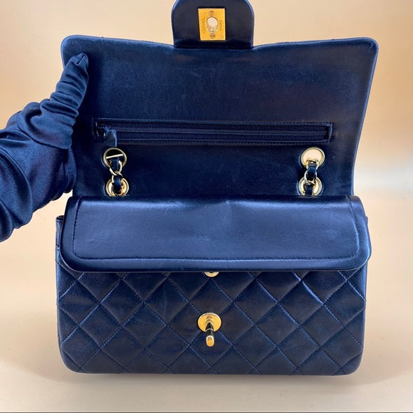 Chanel 24K Gold Classic Flap medium size