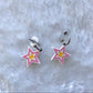 CHANEL   two colour star earrings (ND)