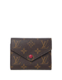 Louis Vuitton Monogram/ Fuchsia Victorine Wallet