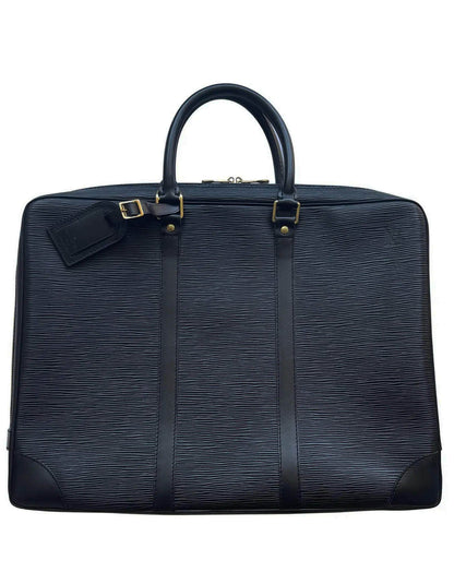 Louis Vuitton Black Epi Leather Porte-Documents Voyage Briefcase