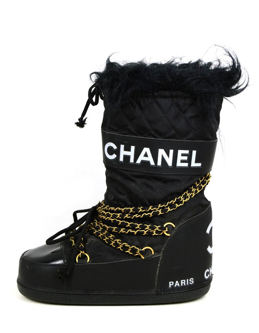 Chanel Iconic 90’s   Moon Boots sz 41-43
