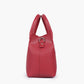 Maroon small satchel bag