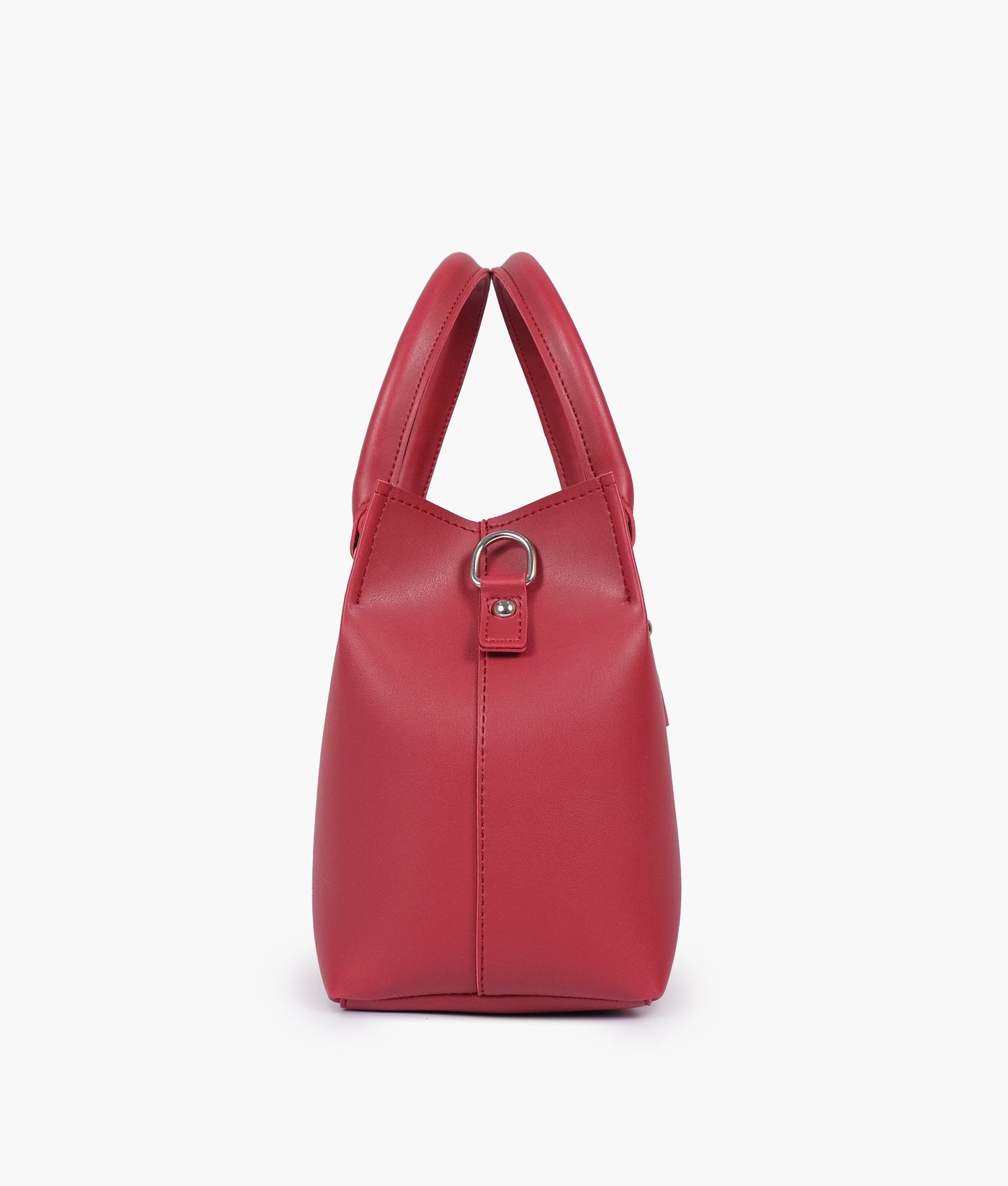 Maroon small satchel bag