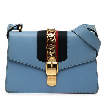 Gucci Sylvie Leather Shoulder Bag