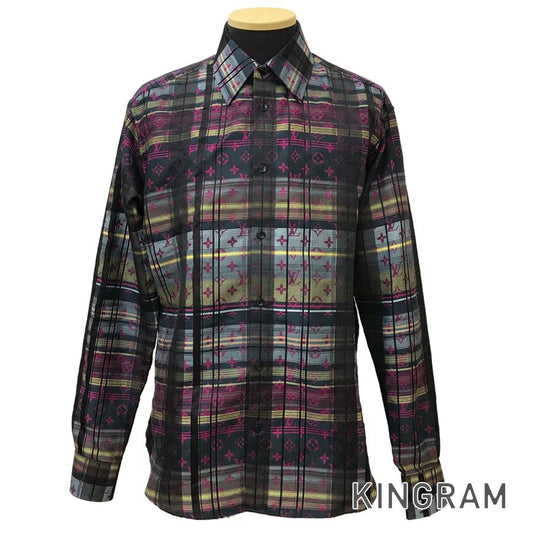 LOUIS VUITTON Monogram Men's Shirt