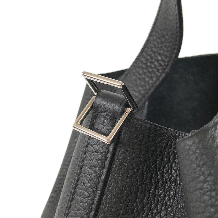HERMES ?G carved seal 2003 Handbag