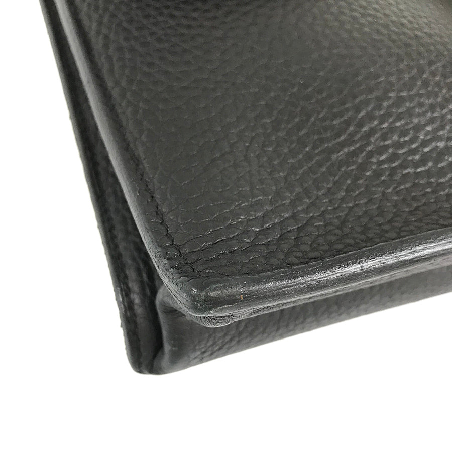 HERMES Sac Adepeche 27 ?N engraved SilverHardware made in 2010 Briefcase