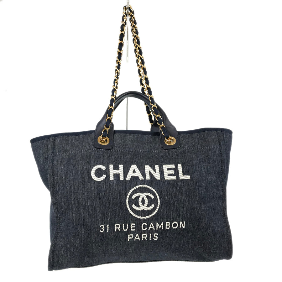 CHANEL Deauville GM Tote Bag