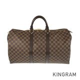 LOUIS VUITTON damier keepall50 Boston bag