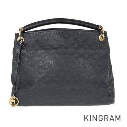 LOUIS VUITTON Artsy MM in Monogram Emplant Semi-Shoulder Shoulder Bag